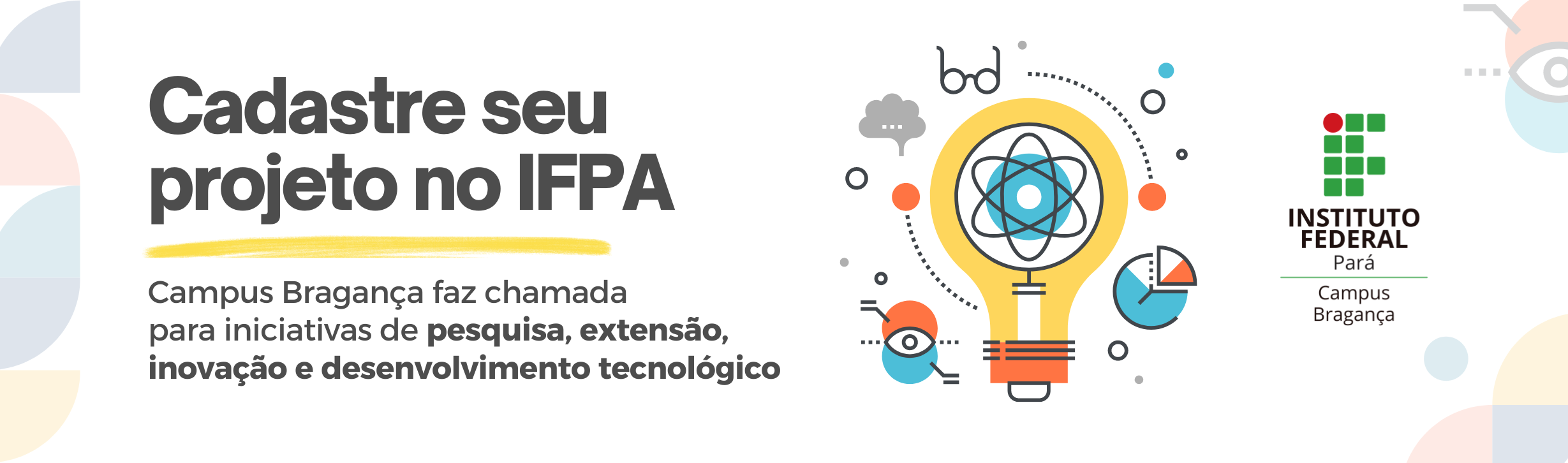 Chamada aberta para projetos